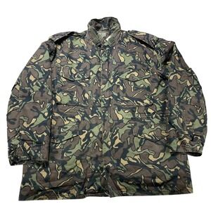 Vintage Winchester Coat‎ Mens Large Green Camo Quilted Liner Hunting Military